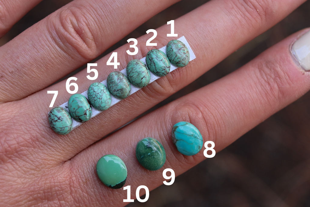 MTO: Stacker Rings (Turquoise)