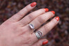 Size 8 Lepidolite Ring
