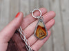 Montana Agate Hoop Necklace