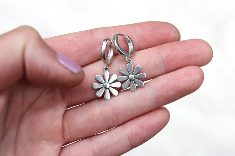 Wildflower Lever Back Earrings - Made To Order
