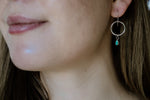 Sonoran Mountain Turquoise Hoop Earrings