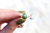 Size 8-9 Turquoise x Opal Ring (Adjustable)