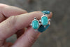 Fox Turquoise Stud Earrings