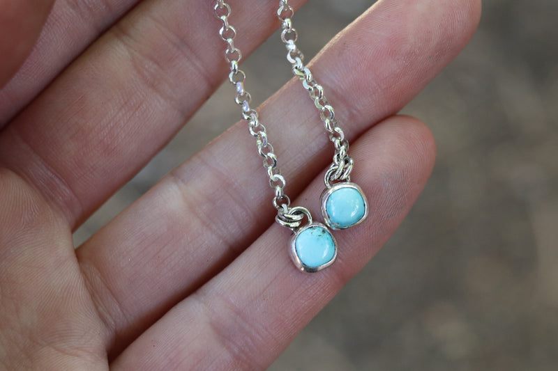 Sierra Bella Turquoise Lariat Earrings