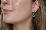 Sonoran Mountain Turquoise Dangly Stud Earrings 3