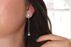 Sierra Bella Turquoise Lariat Earrings