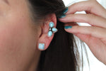 Golden Hill Turquoise Ear Cuff