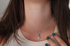 Opal Toggle Clasp Necklace (16 inches)
