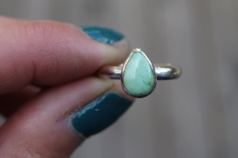 Size 7 Sonoran Gold Turquoise Ring