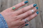 Size 5 Sonoran Gold Turquoise Ring