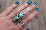 Emerald Valley x Royston Ribbon Turquoise Ring - Finish In Your Size