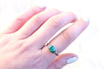 Size 8 Malachite Ring