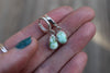 Palomino Variscite Huggie Hoops