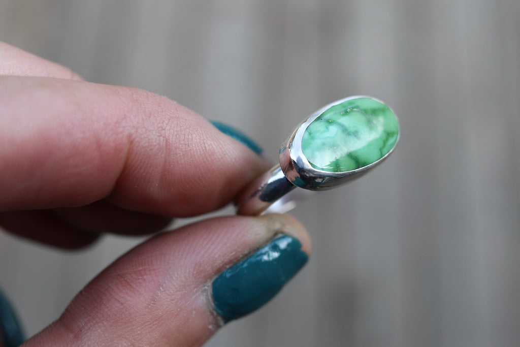 Size 7 Emerald Valley Turquoise Ring
