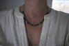Fox Turquoise Beaded Necklace (18 inches)