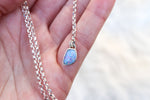 Australian Opal Lariat Necklace