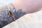 Owyhee Jasper Stamped Cuff (6 inches)