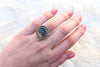 Size 7 Owyhee Jasper Ring