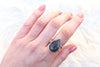 Size 10 Labradorite Ring