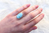 Size 6 Larimar Ring