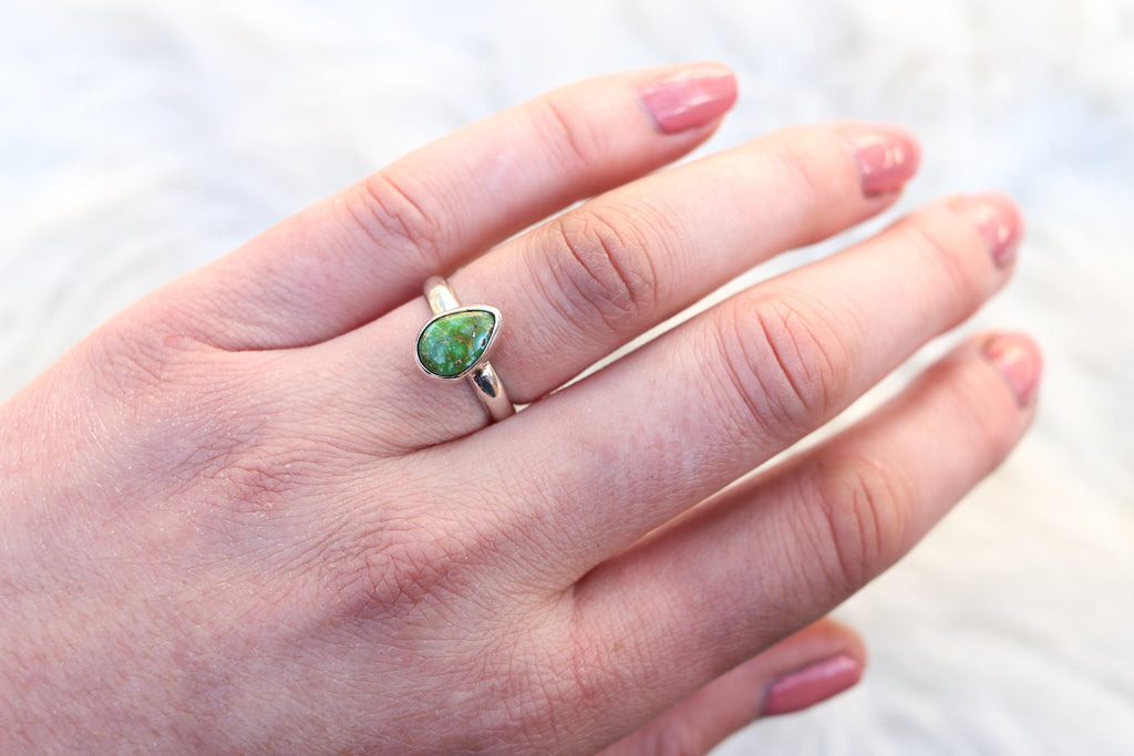 Size 6 Sonoran Mountain Turquoise Ring