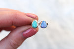 Size 4.5-5.5 Royston Turquoise x Australian Opal Ring (Adjustable)