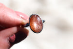 Size 8 Sunstone Ring