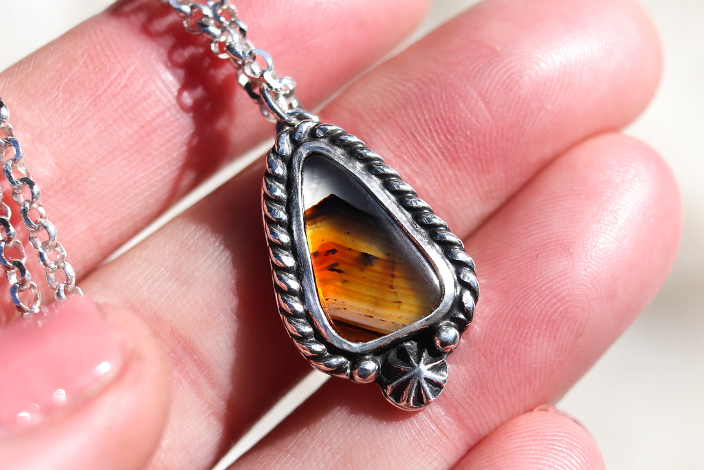 Montana Agate Necklace