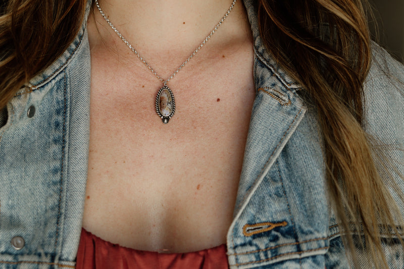 Turkish Stick Agate Necklace