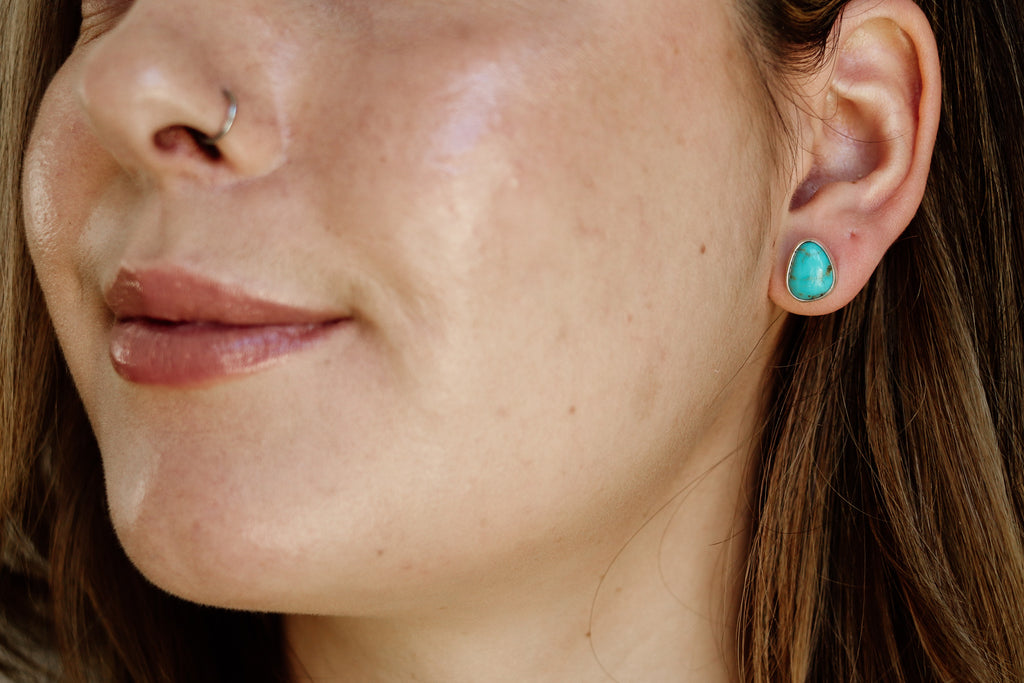 Sonoran Gem Turquoise Stud Earrings 1