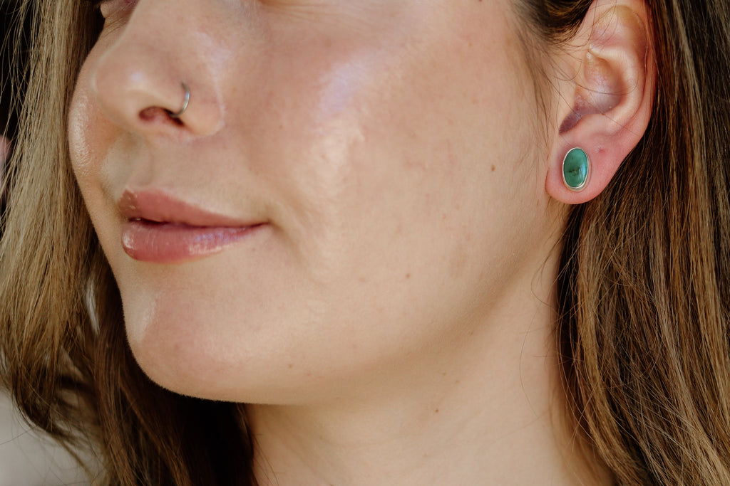 Sonoran Gem Turquoise Stud Earrings 3