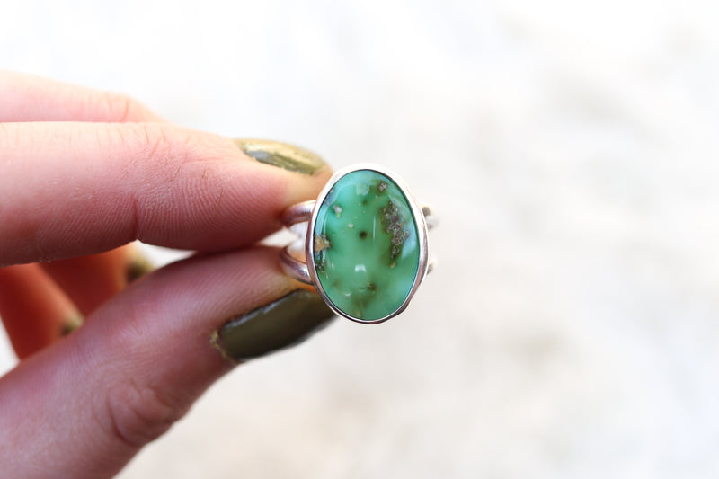 Size 7 Sonoran Mountain Turquoise Ring