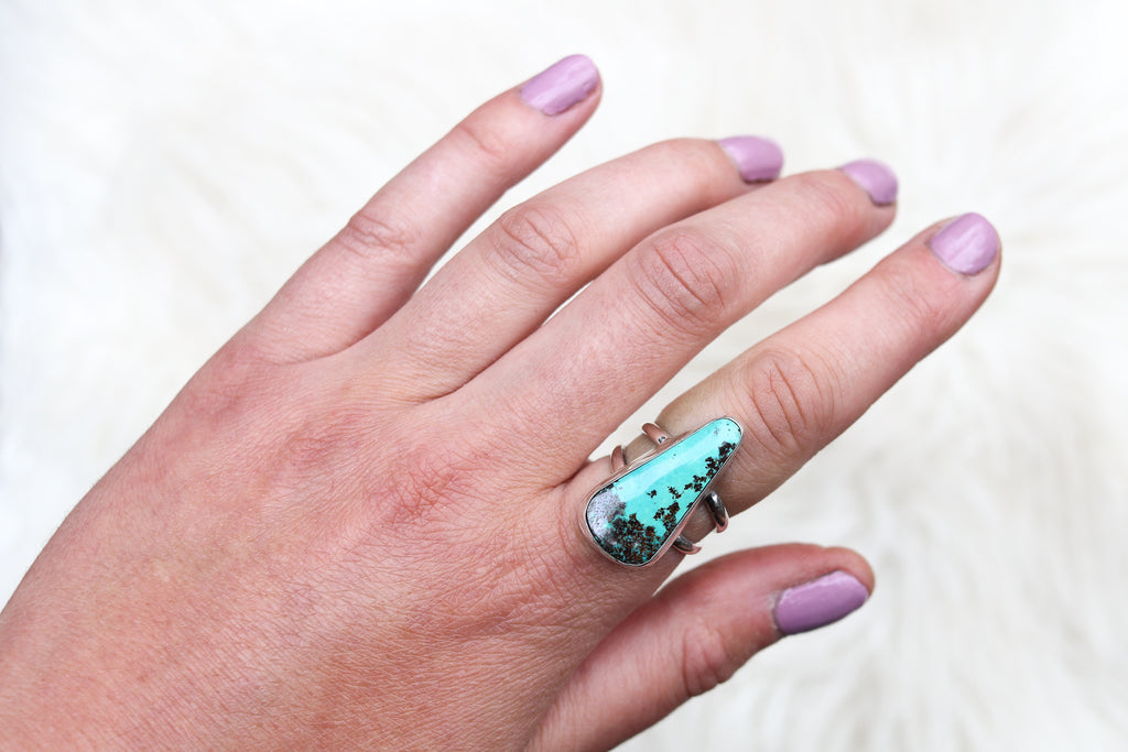 Size 8 Royston Turquoise Ring