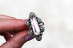 Size 7 Lepidolite Bloom Ring + Choose Your Size Options