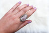 Size 8 Turkish Stick Agate Ring + Choose Your Size Option