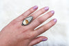 Size 7 Chicken Track Jasper Ring