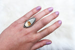 Size 7 Chicken Track Jasper Ring