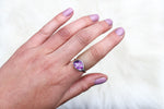 Size 8 Amethyst Ring