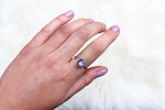 Size 9 Lepidolite Ring