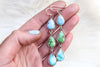 Mixed Turquoise Dangles