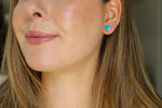 Sonoran Gem Turquoise Studs 3