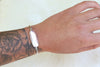 Lepdidolite Stamped Cuff (5 inches)