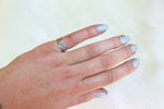 Size 4.5 Tanzanite Stacker Ring Set