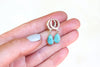 Sonoran Gem Turquoise Lever Back Earrings 1