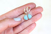 Sonoran Gem Turquoise Lever Back Earrings 3