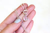 Lepidolite Toggle Clasp Necklace 1