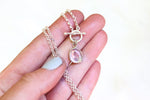 Lepidolite Toggle Clasp Necklace 1