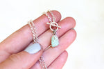 No. 8 Mine Turquoise Toggle Clasp Necklace 2