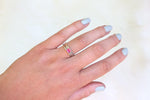 Size 7.5 Tourmaline Stacker Ring Set