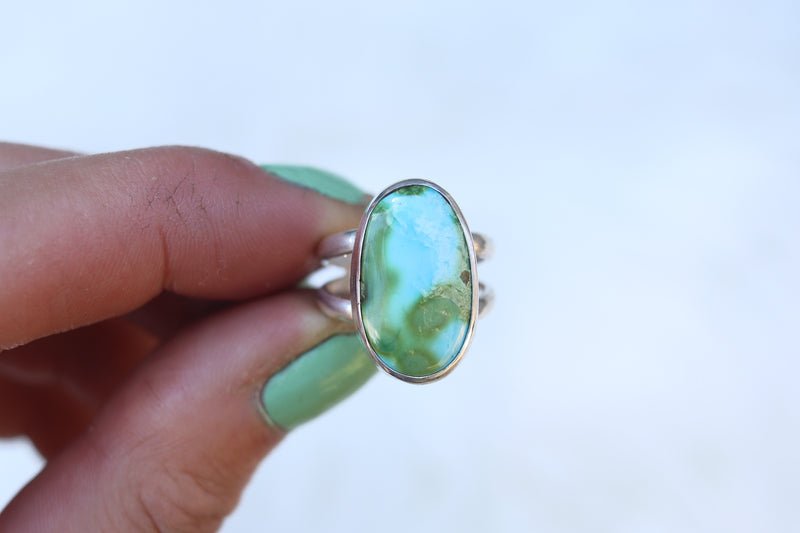 Size 6 Sonoran Mountain Turquoise Ring